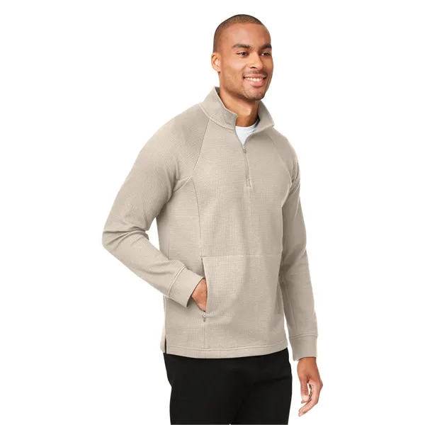 North End Men's Rhythm Waffle Pullover - North End Men's Rhythm Waffle Pullover - Image 11 of 15