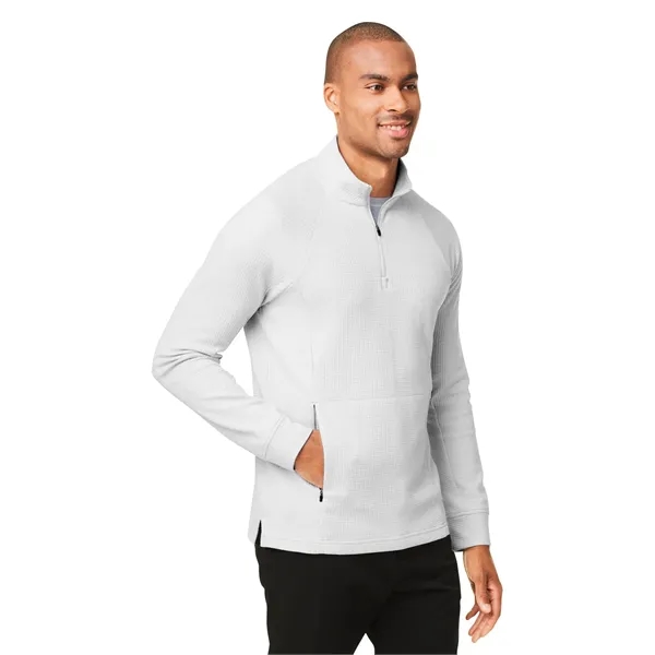 North End Men's Rhythm Waffle Pullover - North End Men's Rhythm Waffle Pullover - Image 14 of 15