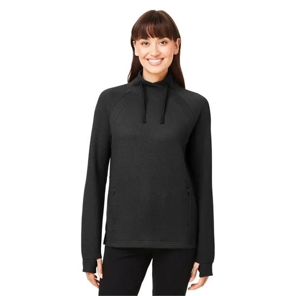 North End Ladies' Rhythm Waffle Pullover - North End Ladies' Rhythm Waffle Pullover - Image 4 of 15