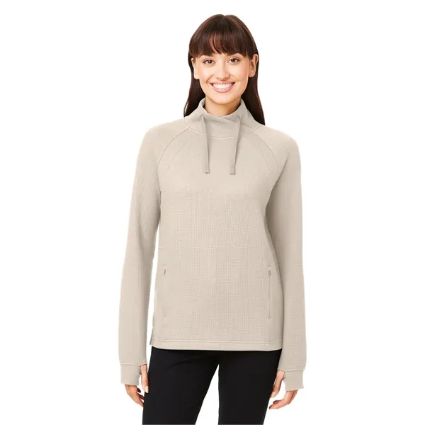 North End Ladies' Rhythm Waffle Pullover - North End Ladies' Rhythm Waffle Pullover - Image 10 of 15