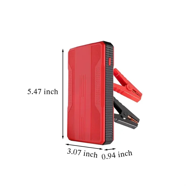 Portable 12V Auto Battery Car Jump Starter with Flashlight - Portable 12V Auto Battery Car Jump Starter with Flashlight - Image 1 of 4