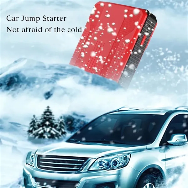 Portable 12V Auto Battery Car Jump Starter with Flashlight - Portable 12V Auto Battery Car Jump Starter with Flashlight - Image 4 of 4