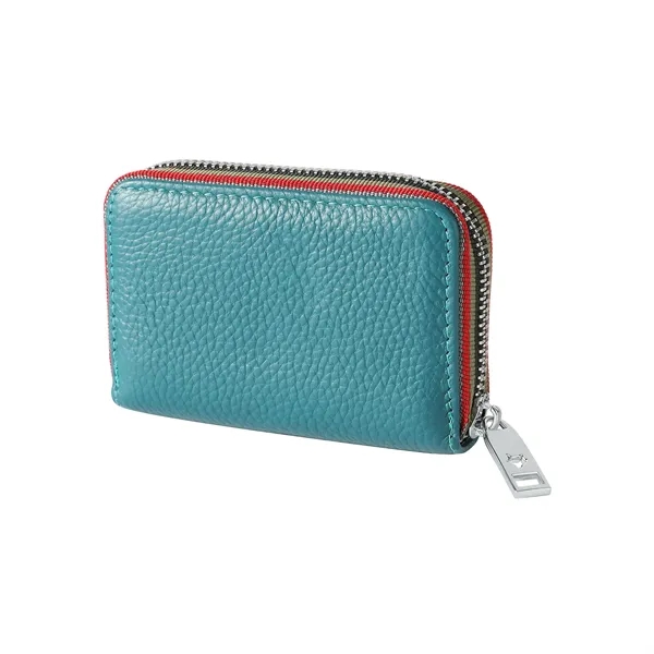 Rfid Credit Card Holder Leather Wallet - Rfid Credit Card Holder Leather Wallet - Image 6 of 18