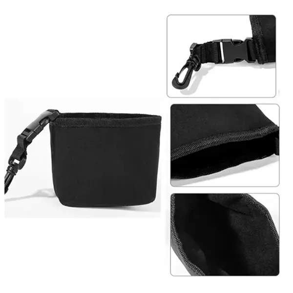 Golf Club Scrub and Ball Cleaning Bag w/Detachable Clip - Golf Club Scrub and Ball Cleaning Bag w/Detachable Clip - Image 2 of 3