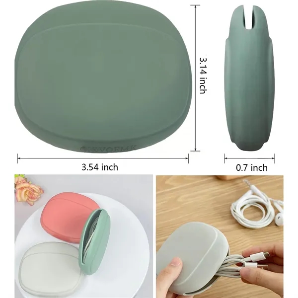 Silicone Earphone Storage Case - Silicone Earphone Storage Case - Image 1 of 5