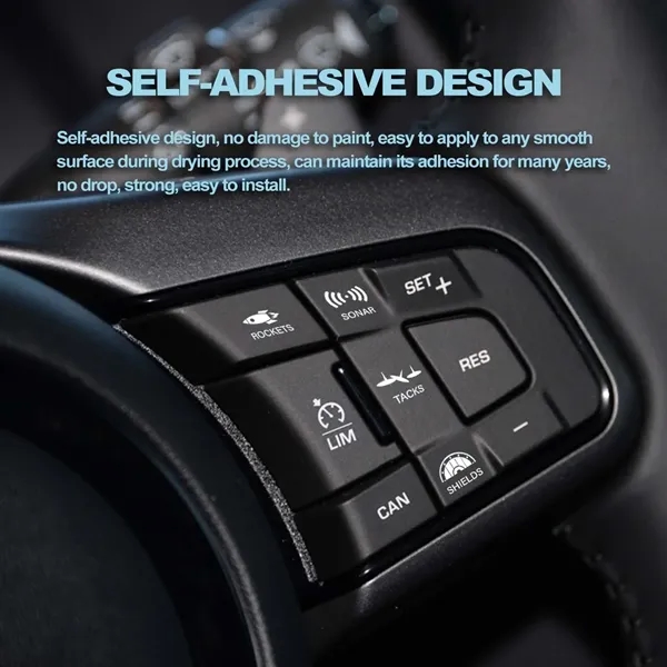 Control Dash Button Stickers - Control Dash Button Stickers - Image 3 of 5