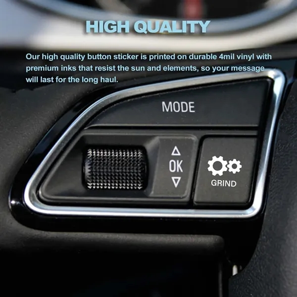 Control Dash Button Stickers - Control Dash Button Stickers - Image 5 of 5