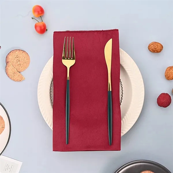 17x17inches/20x20inches Table Dinner Cloth Napkins - 17x17inches/20x20inches Table Dinner Cloth Napkins - Image 5 of 10