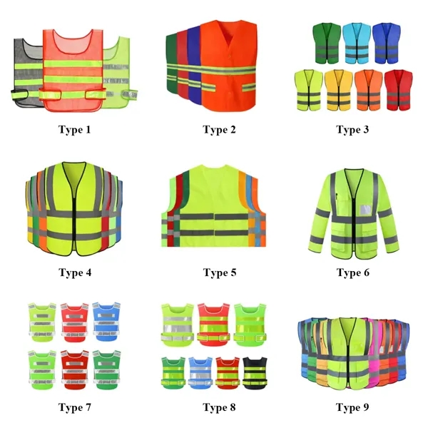 Safety Vests With Reflective Tape - Safety Vests With Reflective Tape - Image 1 of 5