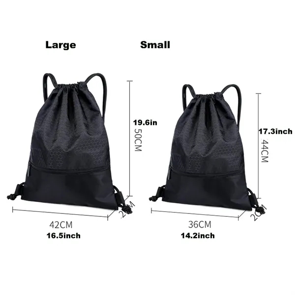 Drawstring Backpack Bag - Drawstring Backpack Bag - Image 2 of 4
