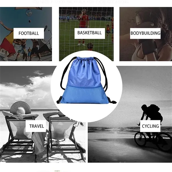 Drawstring Backpack Bag - Drawstring Backpack Bag - Image 4 of 4