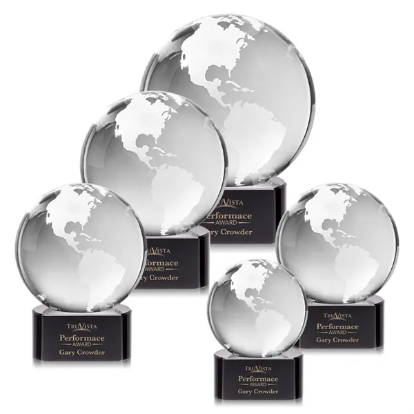 Globe Award on Paragon Base - Black