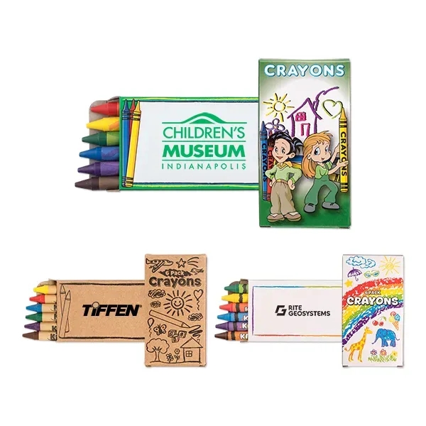 6 Pack Crayons - 6 Pack Crayons - Image 0 of 3