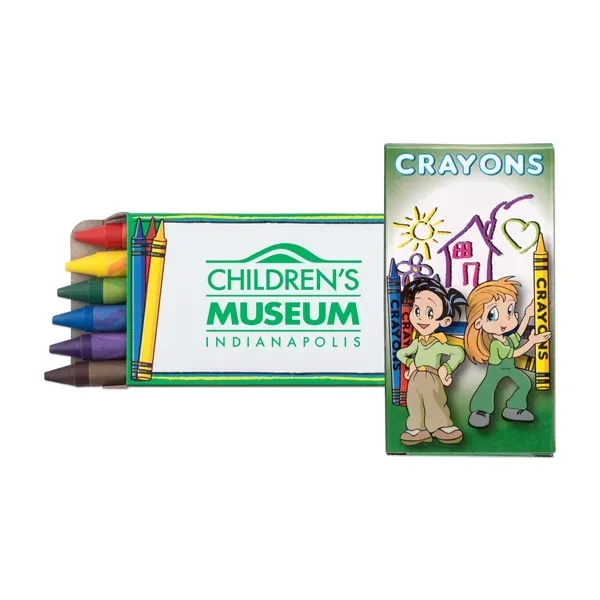 6 Pack Crayons - 6 Pack Crayons - Image 1 of 3