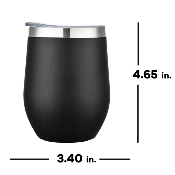 Slate 12oz Vacuum Stemless Wine Tumbler - Slate 12oz Vacuum Stemless Wine Tumbler - Image 8 of 8