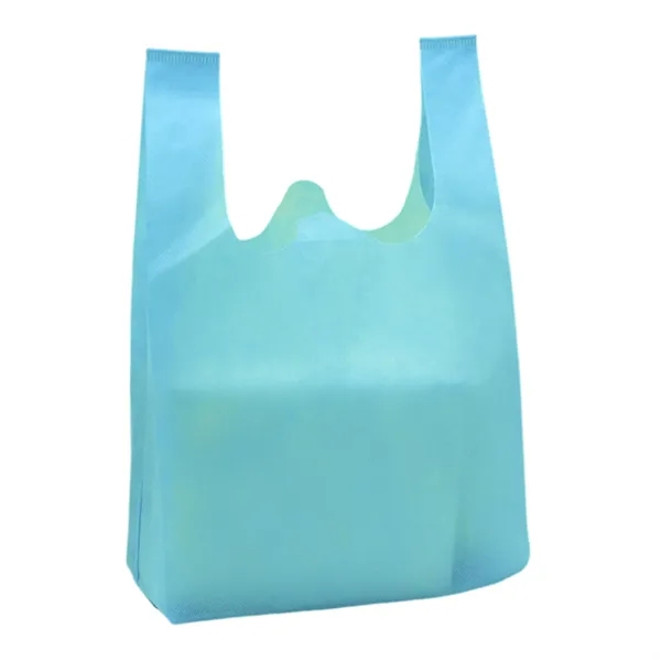 MOQ100 Reusable  Non Woven T-Shirt Style Shopping Bag - MOQ100 Reusable  Non Woven T-Shirt Style Shopping Bag - Image 1 of 10