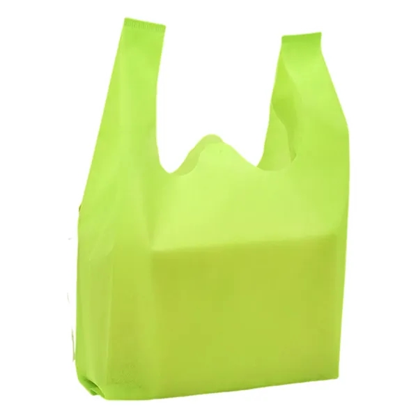 MOQ100 Reusable  Non Woven T-Shirt Style Shopping Bag - MOQ100 Reusable  Non Woven T-Shirt Style Shopping Bag - Image 2 of 10