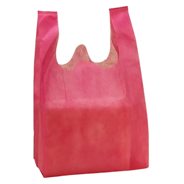 MOQ100 Reusable  Non Woven T-Shirt Style Shopping Bag - MOQ100 Reusable  Non Woven T-Shirt Style Shopping Bag - Image 4 of 10