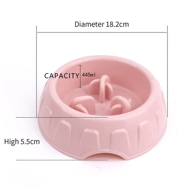 Pet Anti-Choking Slow Feeding Bowl - Pet Anti-Choking Slow Feeding Bowl - Image 1 of 5
