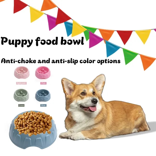 Pet Anti-Choking Slow Feeding Bowl - Pet Anti-Choking Slow Feeding Bowl - Image 5 of 5
