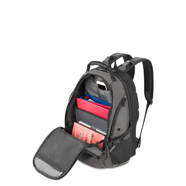 5977 17" ScanSmart Laptop Backpack - Dark Gray - 5977 17" ScanSmart Laptop Backpack - Dark Gray - Image 9 of 14