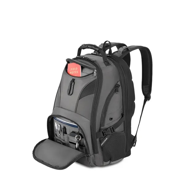 5977 17" ScanSmart Laptop Backpack - Dark Gray - 5977 17" ScanSmart Laptop Backpack - Dark Gray - Image 7 of 14
