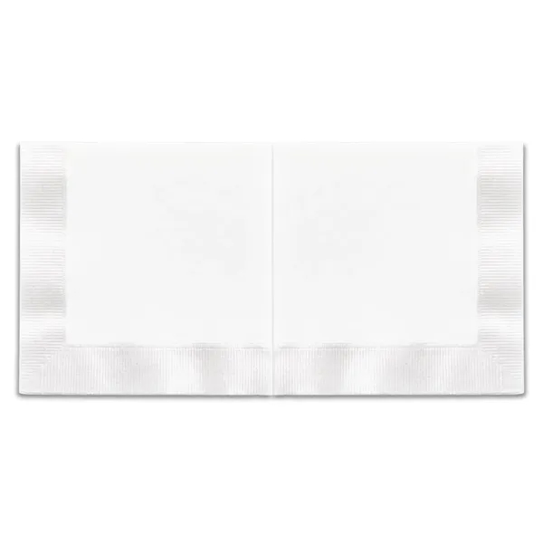 3-Ply White Beverage Promo Napkin - High Line - 3-Ply White Beverage Promo Napkin - High Line - Image 2 of 2