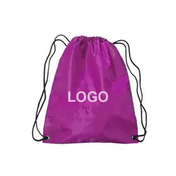 All Purpose Polyester Drawstring Backpack - WD - All Purpose Polyester Drawstring Backpack - WD - Image 0 of 0