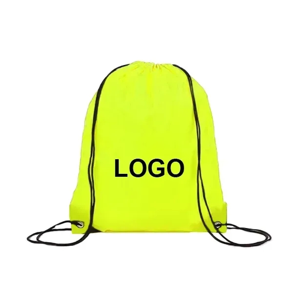 Budget Polyester Drawstring Backpack - EB-B - Budget Polyester Drawstring Backpack - EB-B - Image 0 of 1