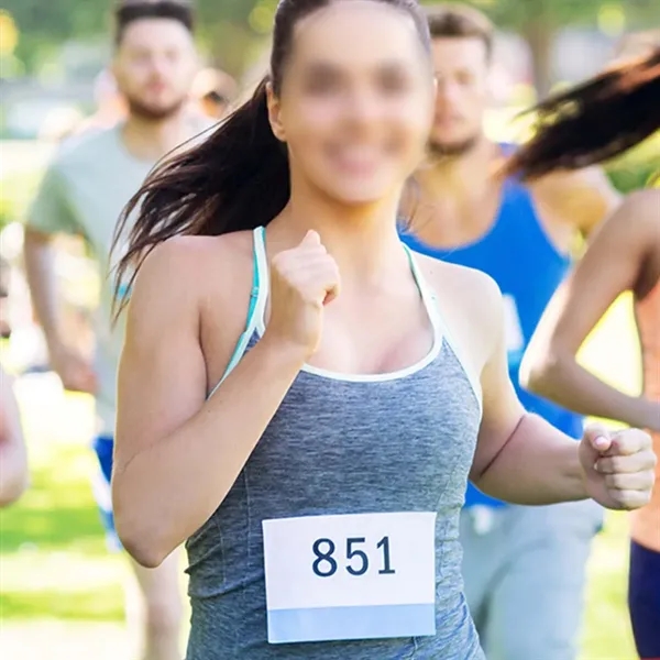 Marathon Sport Events Custom Competitor Numbers Running Bib - Marathon Sport Events Custom Competitor Numbers Running Bib - Image 2 of 4