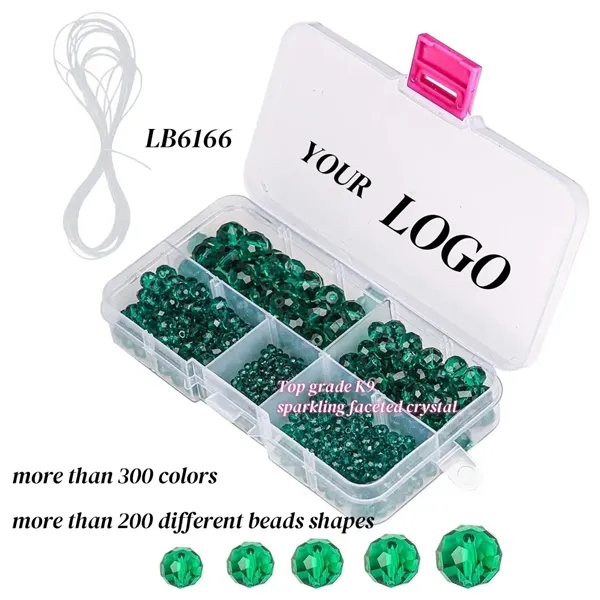 Wholesale Crystal Beads Kit DIY Jewelry Set for Kids Gift - Wholesale Crystal Beads Kit DIY Jewelry Set for Kids Gift - Image 3 of 7