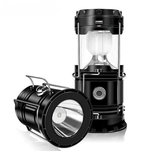 Solar Rechargeable Lantern Flashlight - Solar Rechargeable Lantern Flashlight - Image 0 of 6