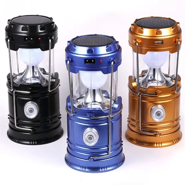 Solar Rechargeable Lantern Flashlight - Solar Rechargeable Lantern Flashlight - Image 6 of 6