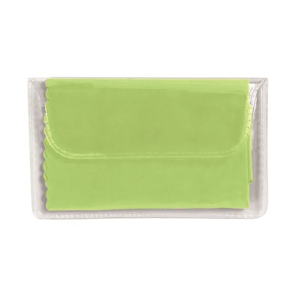 Microfiber Ultra-soft Cleaner Glasses Lens Cloth In Pouch - Microfiber Ultra-soft Cleaner Glasses Lens Cloth In Pouch - Image 2 of 5