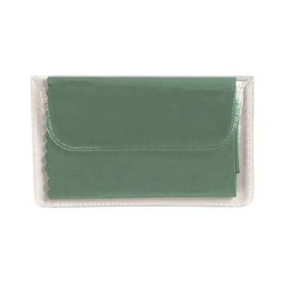 Microfiber Ultra-soft Cleaner Glasses Lens Cloth In Pouch - Microfiber Ultra-soft Cleaner Glasses Lens Cloth In Pouch - Image 3 of 5