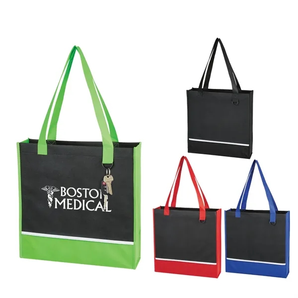 Non-Woven Accent Tote Bag - Non-Woven Accent Tote Bag - Image 0 of 13