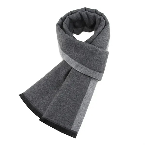 Warm Cashmere Feel Soft Fashion Winter Neck Scarves - Warm Cashmere Feel Soft Fashion Winter Neck Scarves - Image 2 of 4