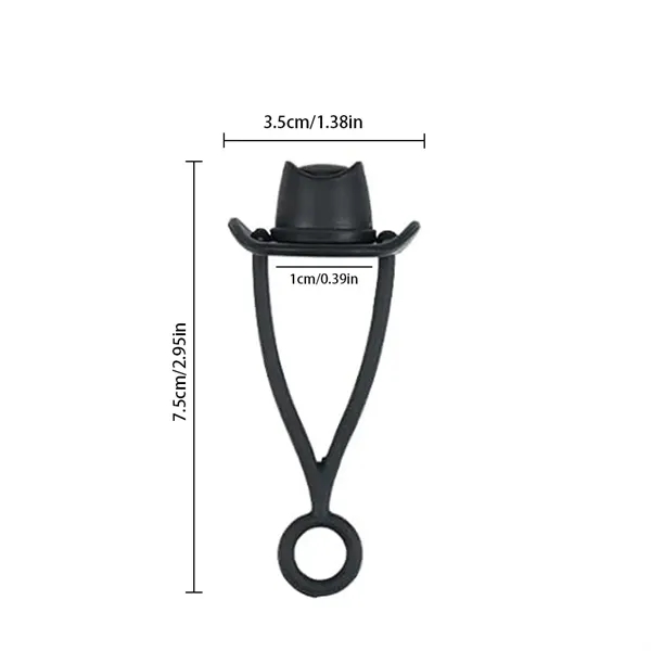 Silicone Cowboy Hat Straw Covers - Silicone Cowboy Hat Straw Covers - Image 4 of 6