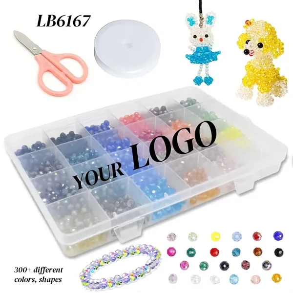 DIY Crystal Beads for Jewelry Making Kit Bracelet Set Maker - DIY Crystal Beads for Jewelry Making Kit Bracelet Set Maker - Image 0 of 4