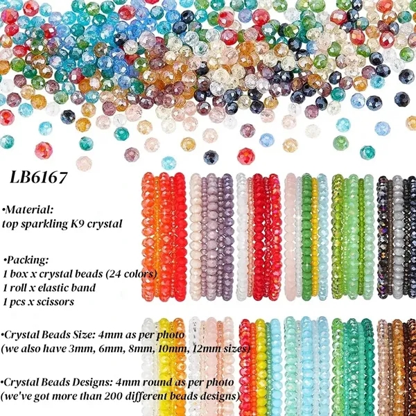 DIY Crystal Beads for Jewelry Making Kit Bracelet Set Maker - DIY Crystal Beads for Jewelry Making Kit Bracelet Set Maker - Image 1 of 4