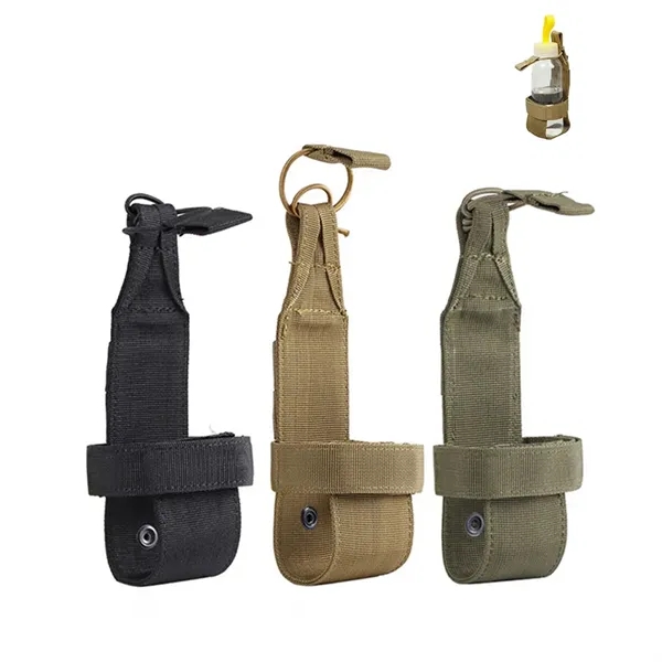 Multi-use nylon webbing water bottle bag - Multi-use nylon webbing water bottle bag - Image 0 of 14