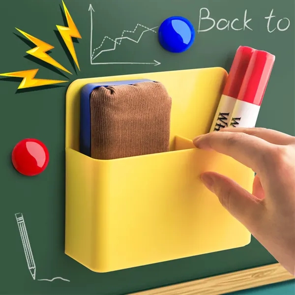 Magnetic Dry-Erase Marker Holder Refrigerator Organizer - Magnetic Dry-Erase Marker Holder Refrigerator Organizer - Image 8 of 8