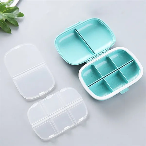 8 Compartments Portable Pill Case - 8 Compartments Portable Pill Case - Image 4 of 4