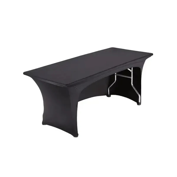 6 Ft Custom Stretch Fitted Tablecloth - 6 Ft Custom Stretch Fitted Tablecloth - Image 2 of 3