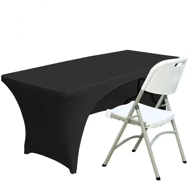 6 Ft Custom Stretch Fitted Tablecloth - 6 Ft Custom Stretch Fitted Tablecloth - Image 3 of 3
