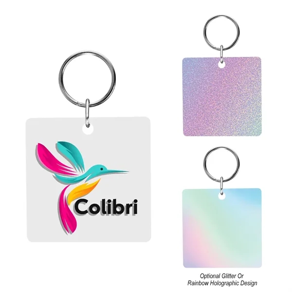 Acrylic Key Tag - Square - Acrylic Key Tag - Square - Image 0 of 2