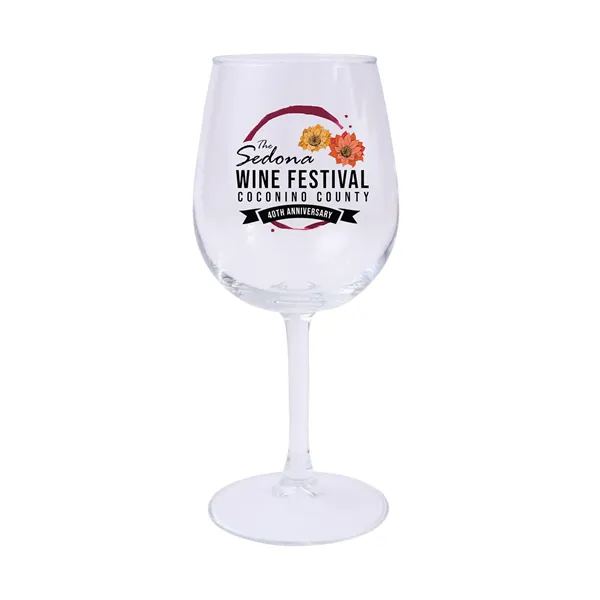 12 Oz. Full Color Wine Glass - 12 Oz. Full Color Wine Glass - Image 0 of 1