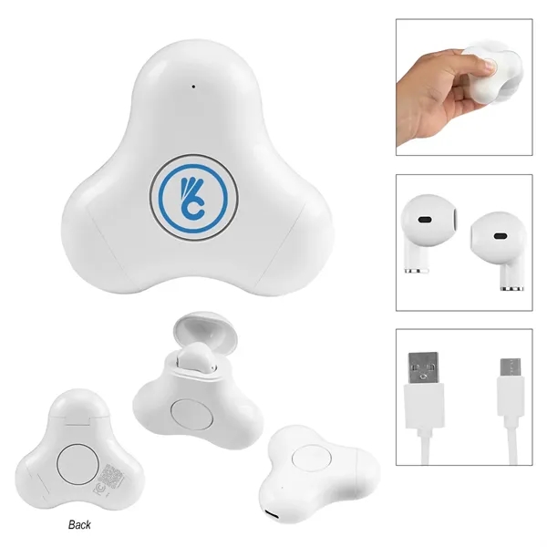 Fun Spinner TWS Earbuds - Fun Spinner TWS Earbuds - Image 1 of 2