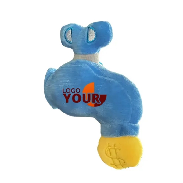 Plush Keychain Charm With Embroidery - Plush Keychain Charm With Embroidery - Image 0 of 4
