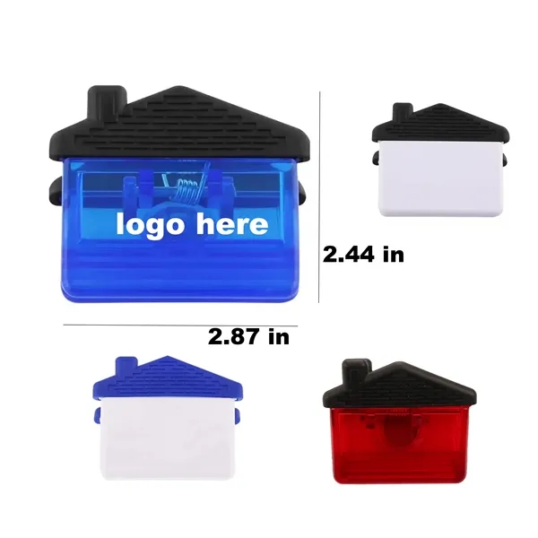 House shaped Chip Clip - House shaped Chip Clip - Image 1 of 1